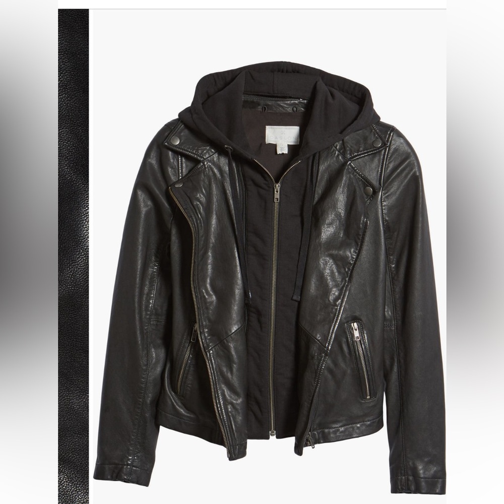 SOLD OUT Nordstrom Calson Moto Leather Jacket